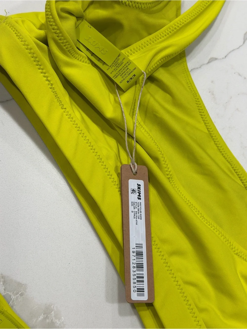 NWT Skims Bikini in Citrus - M